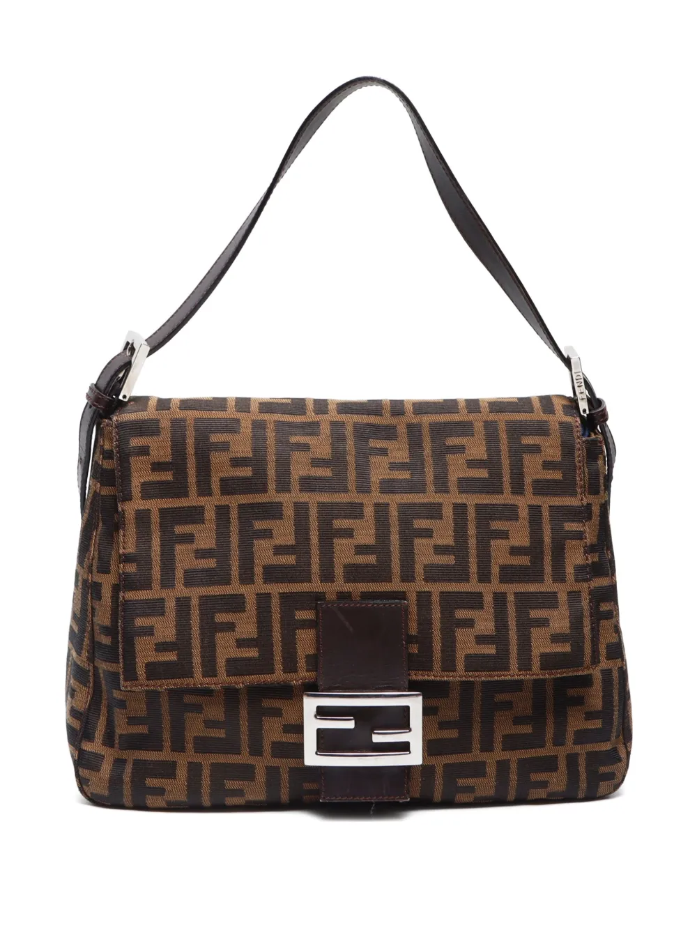 Fendi Pre-Owned 1990-2010 Mamma Baguette shoulder bag | Brown | Image 1
