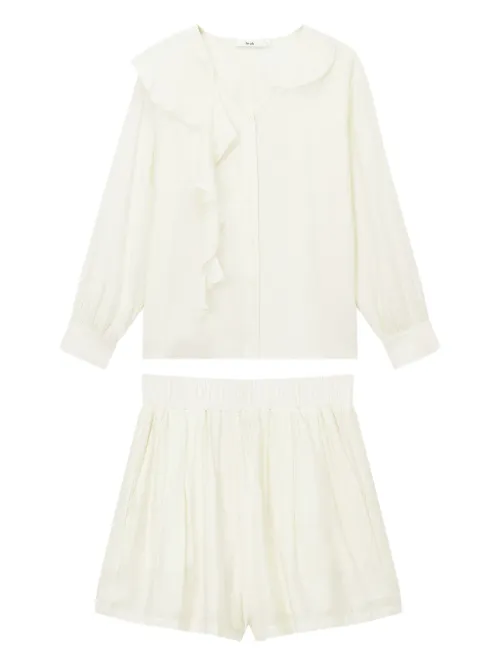 Ensemble blouse-short à volants - b+ab - Modalova
