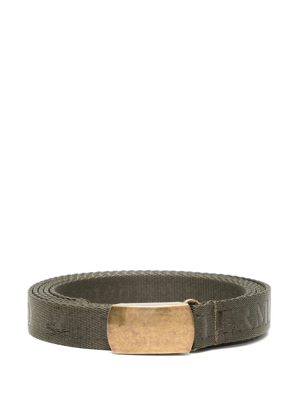 Mastermind World logo tape belt | Green | Image 1