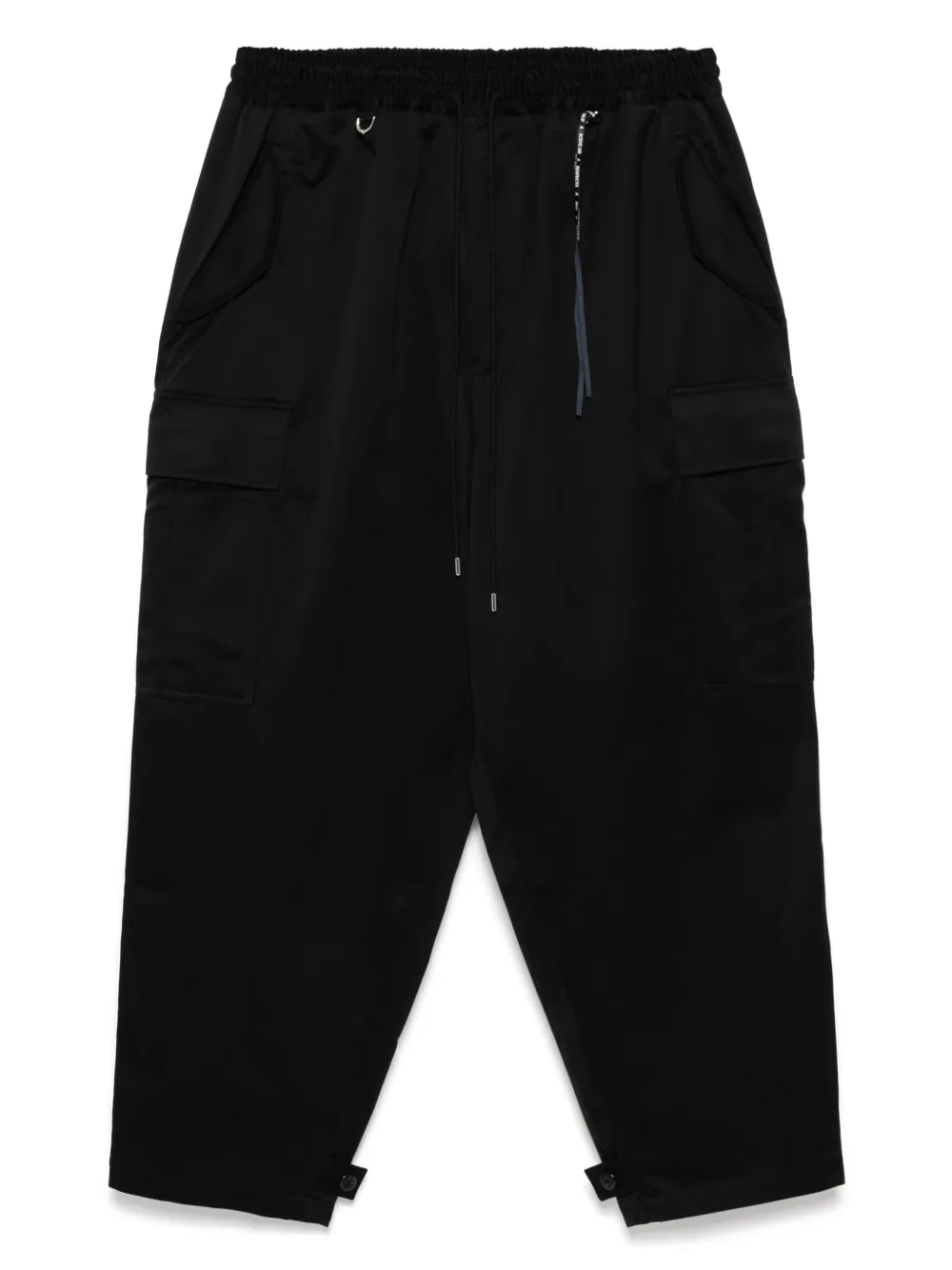 Mastermind World embroidered logo trousers | Black | Image 1