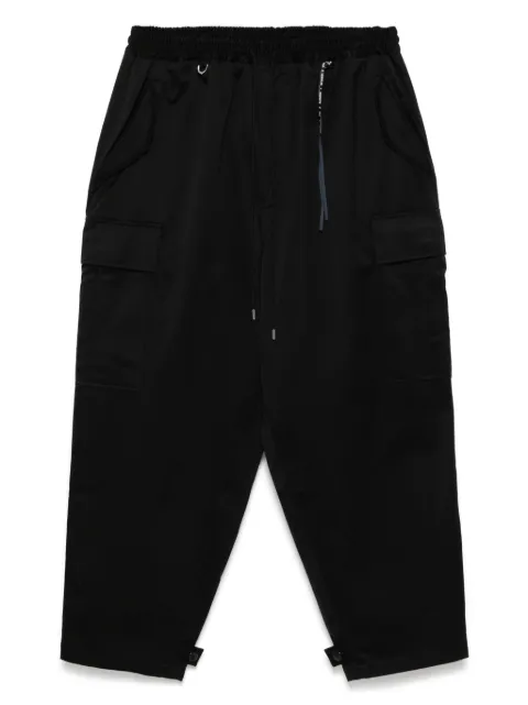 Mastermind World embroidered logo trousers 