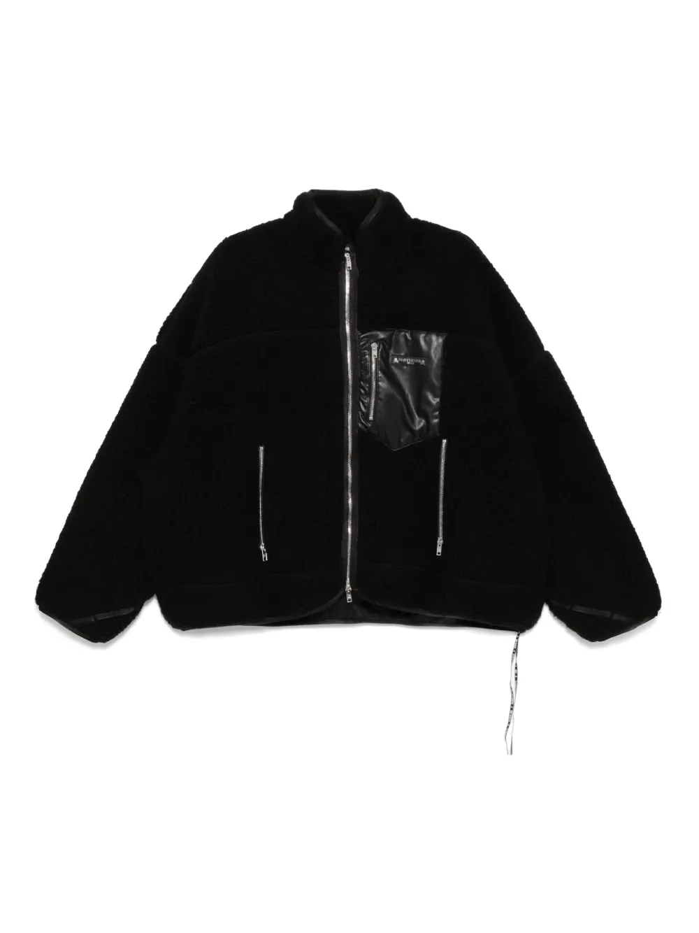 Mastermind World logo-patch jacket | Black | Image 1