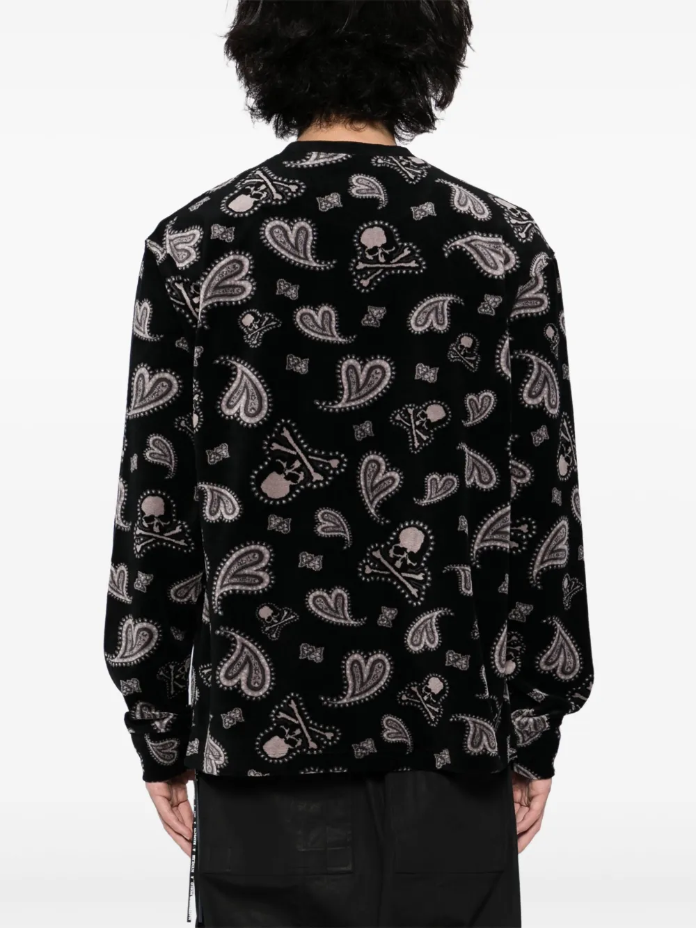 Mastermind World T-shirt met logoprint Zwart