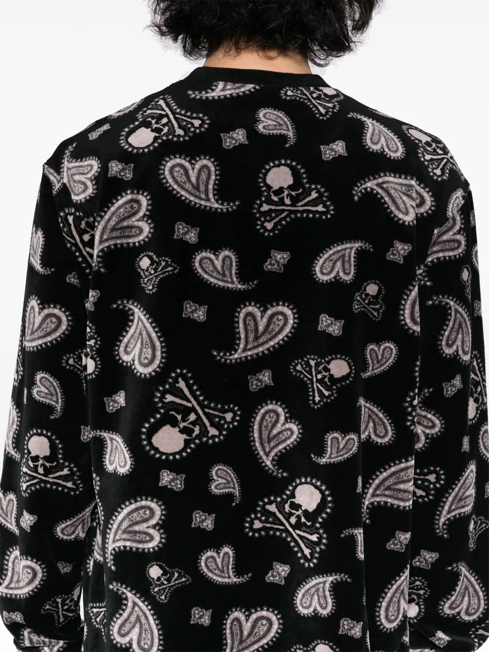 Mastermind World T-shirt met logoprint Zwart