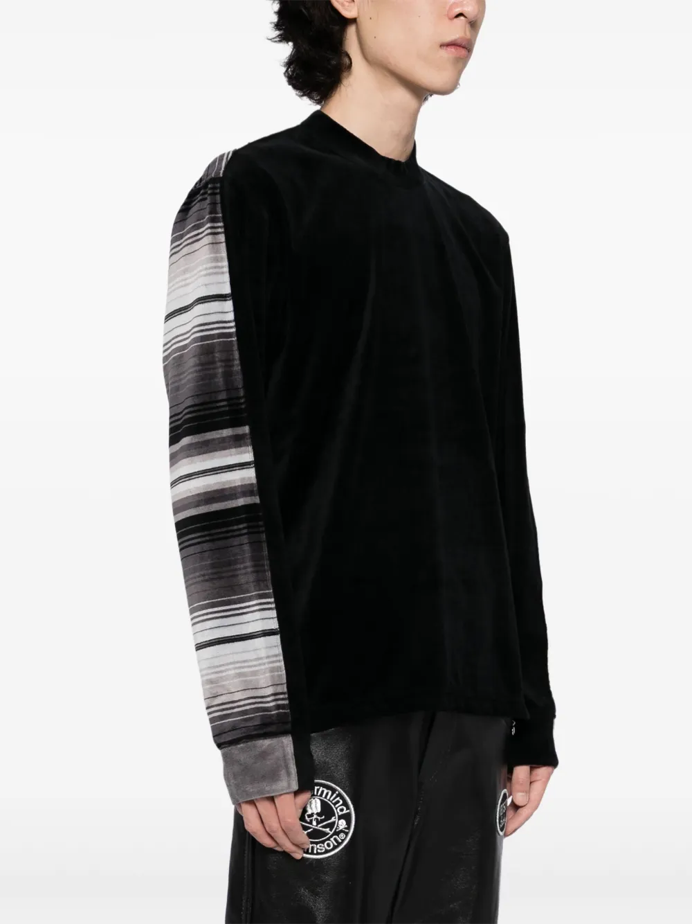 Mastermind World T-shirt met logoprint Zwart