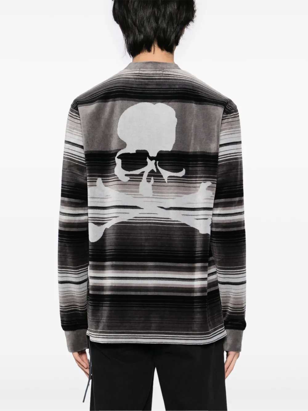Mastermind World Fluwelen T-shirt Zwart