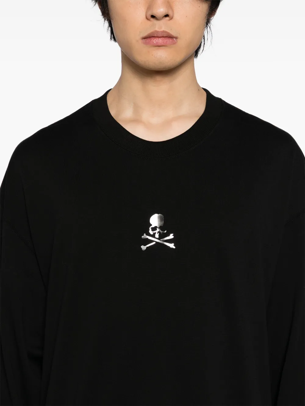 Mastermind World T-shirt met logoprint Zwart