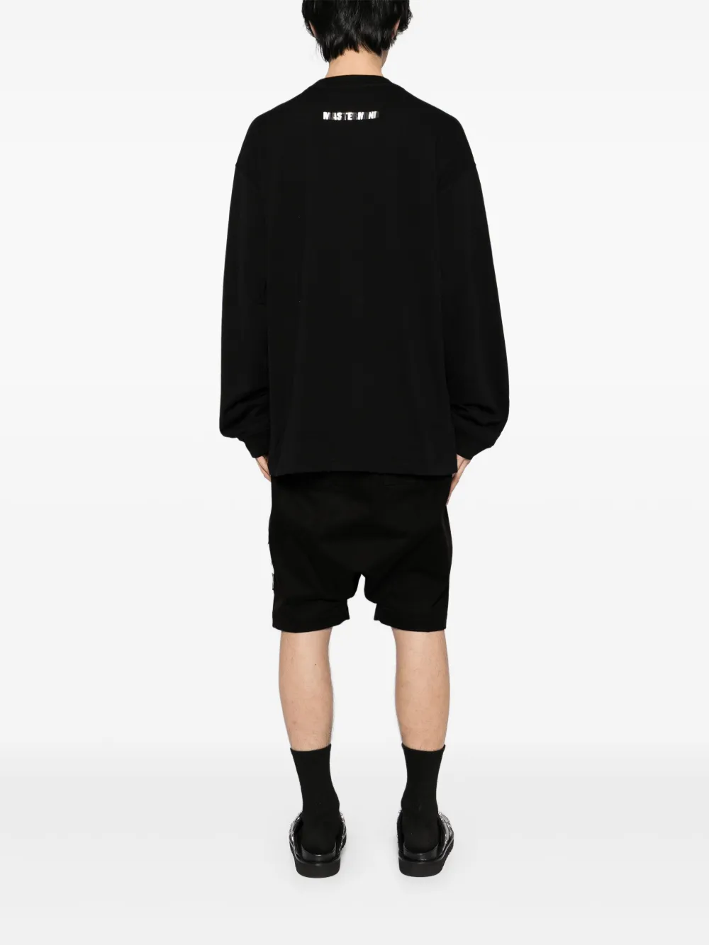 Mastermind World T-shirt met logoprint Zwart
