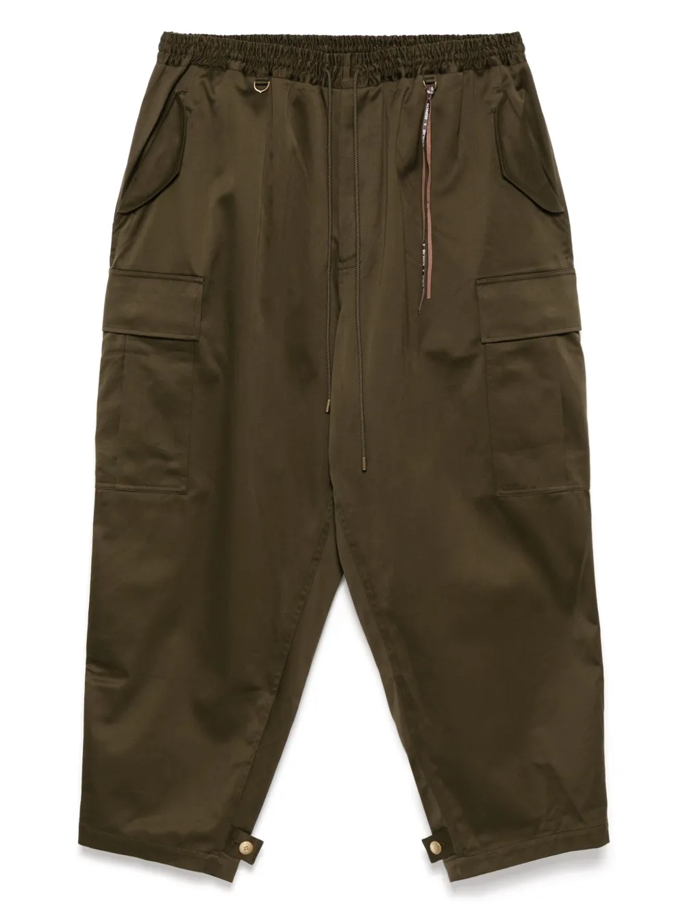 Mastermind World embroidered logo trousers | Green | Image 1