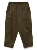Mastermind World embroidered logo trousers - Green