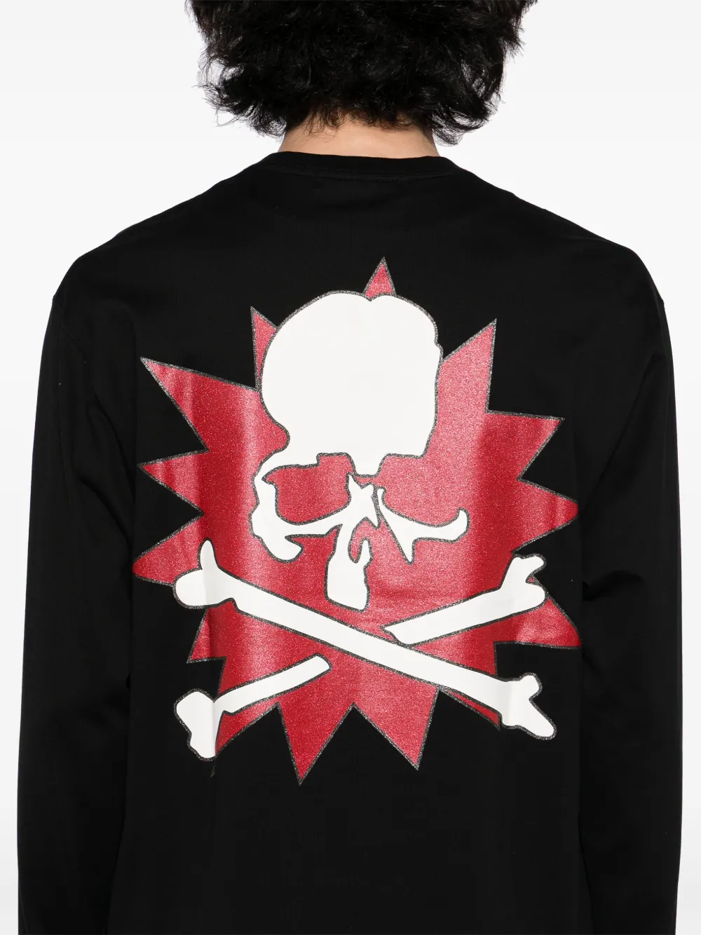 Mastermind World T-shirt met logoprint Zwart