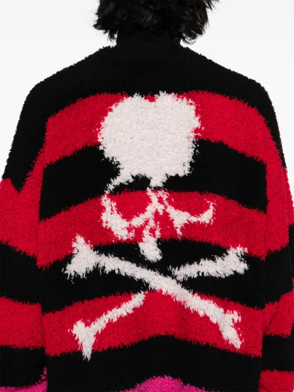 Mastermind World Striped Sweater | Black | FARFETCH