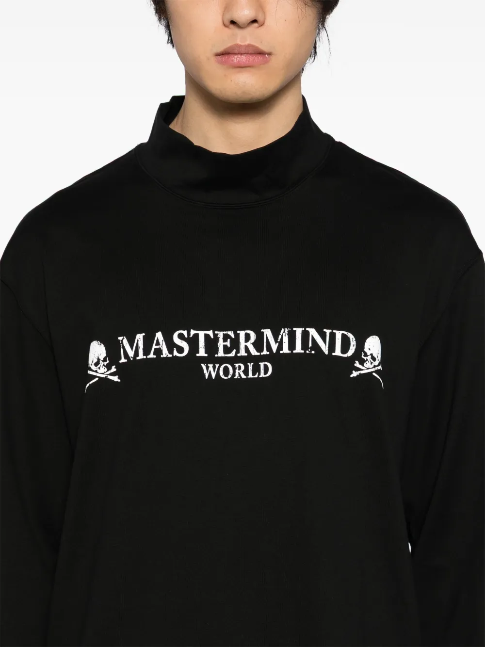 Mastermind Japan Logo-print Sweatshirt In Black