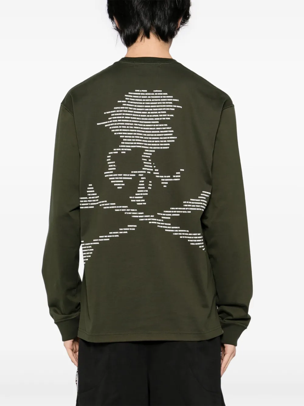 Mastermind World T-shirt met logoprint Groen
