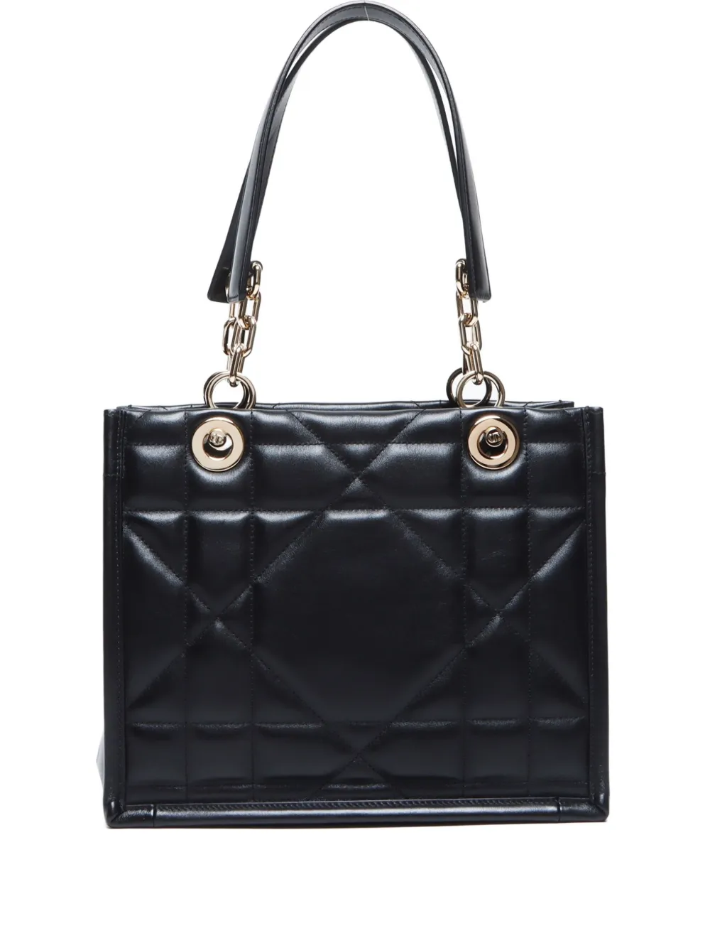 Pre-owned Dior 2020-2024 Essential Archi Shoulder Bag In 黑色