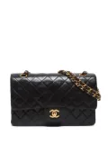 CHANEL Pre-Owned 1994-2000 medium Double Flap shoulder bag - Black