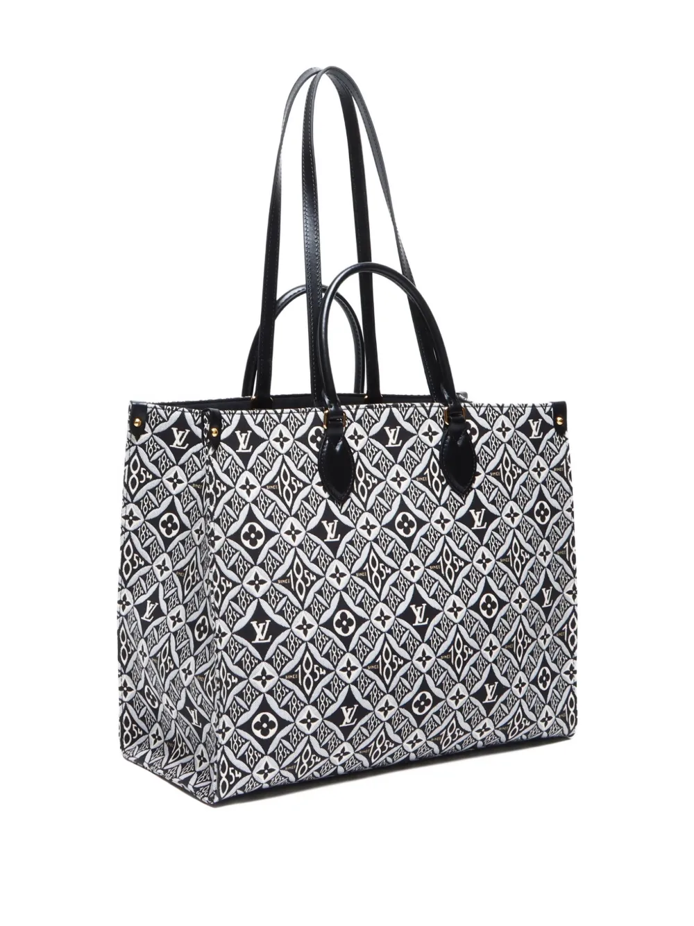 Pre-owned Louis Vuitton 2020 On The Go Gm Tote Bag In Black
