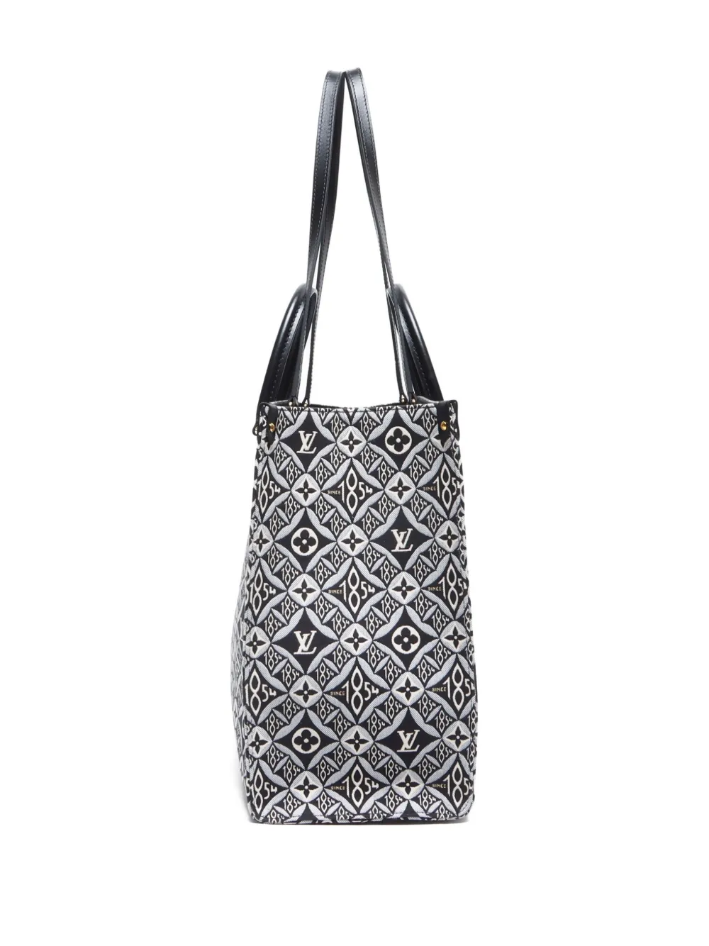 Pre-owned Louis Vuitton 2020 On The Go Gm Tote Bag In Black