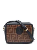 Fendi Pre-Owned 2000-2010 Zucca-pattern cross body bag - Brown