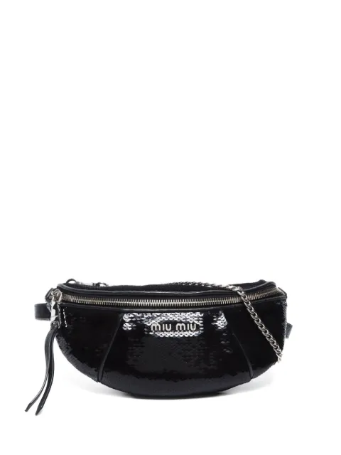 Miu Miu Pre-Owned 2010-2020 Gürteltasche mit Pailletten