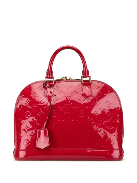 Louis Vuitton Pre-Owned 2012 Monogram Vernis Alma PM handbag