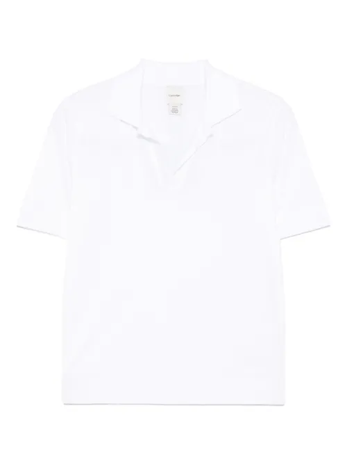T-shirt en maille nervurée - Calvin Klein - Modalova