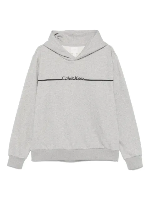 Calvin Klein split line logo hoodie