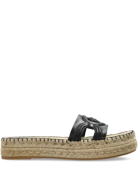 Versace Medusa espadrille slides
