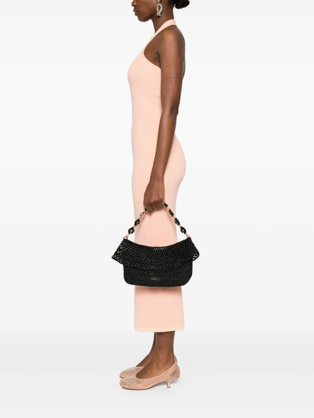 LOEWE Ola medium schoudertas - Zwart