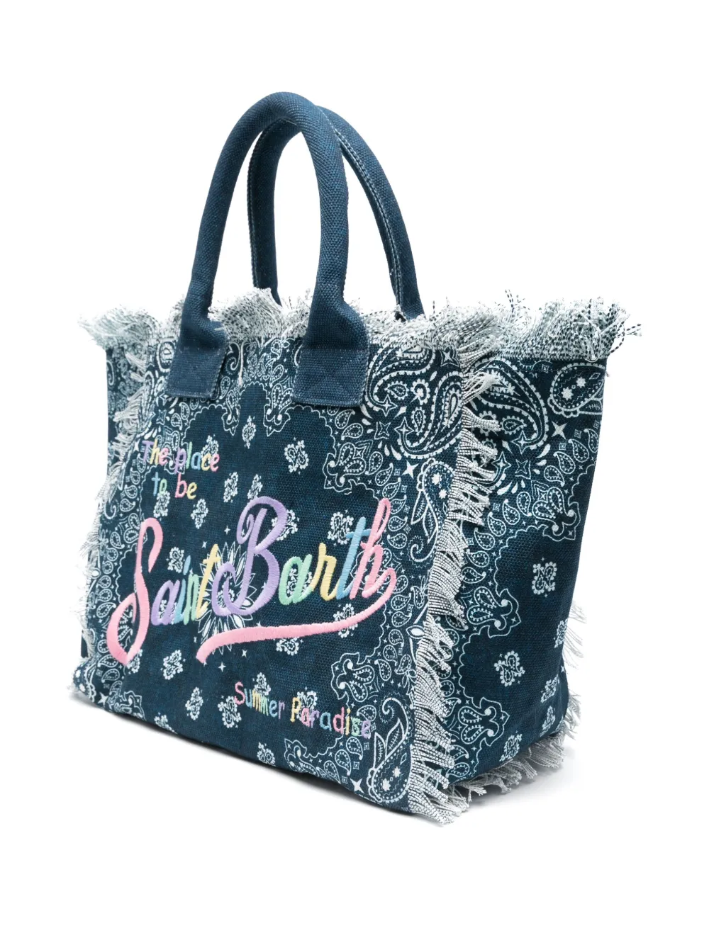 MC2 Saint Barth Vanity shopper Blauw