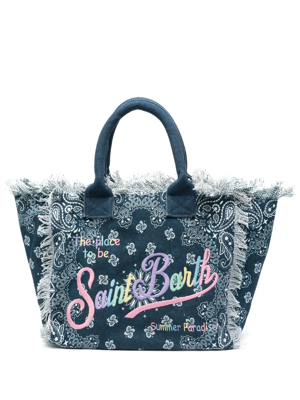 MC2 Saint Barth Vanity shopper Blauw