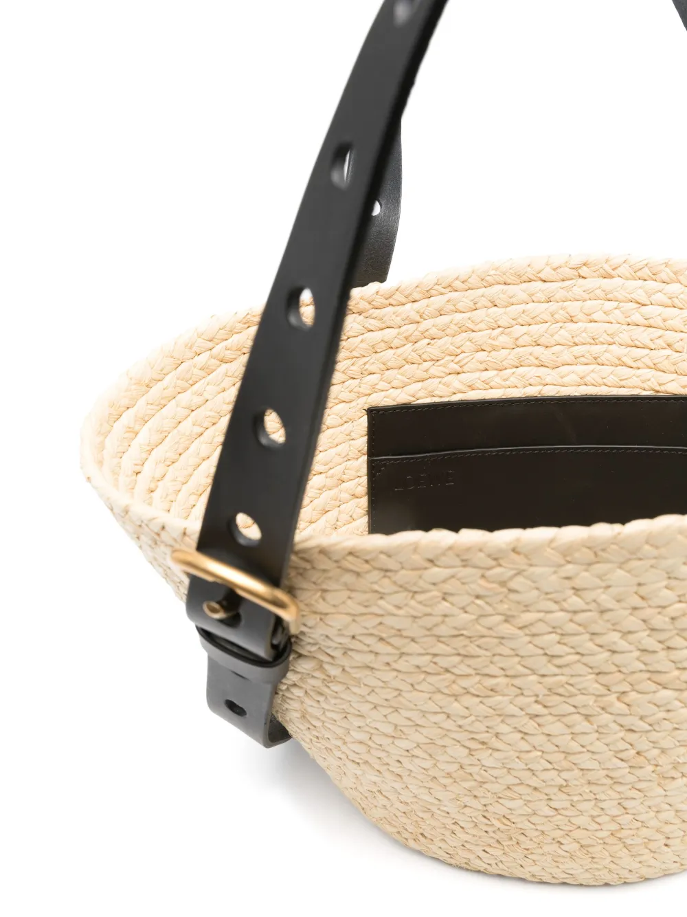 LOEWE Shopper met geperforeerde details Beige