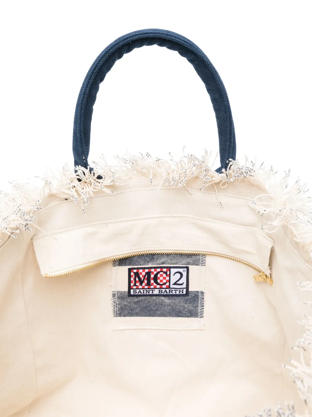 MC2 Saint Barth Vanity shopper Blauw