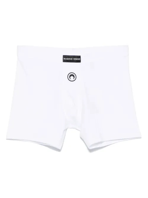 Boxer à logo Crescent Moon brodé - Marine Serre - Modalova