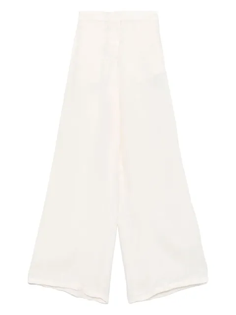 Blumarine gabardine trousers
