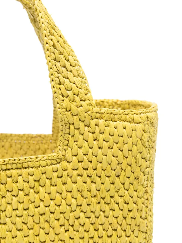 LOEWE Small Font Tote Bag | Yellow | FARFETCH