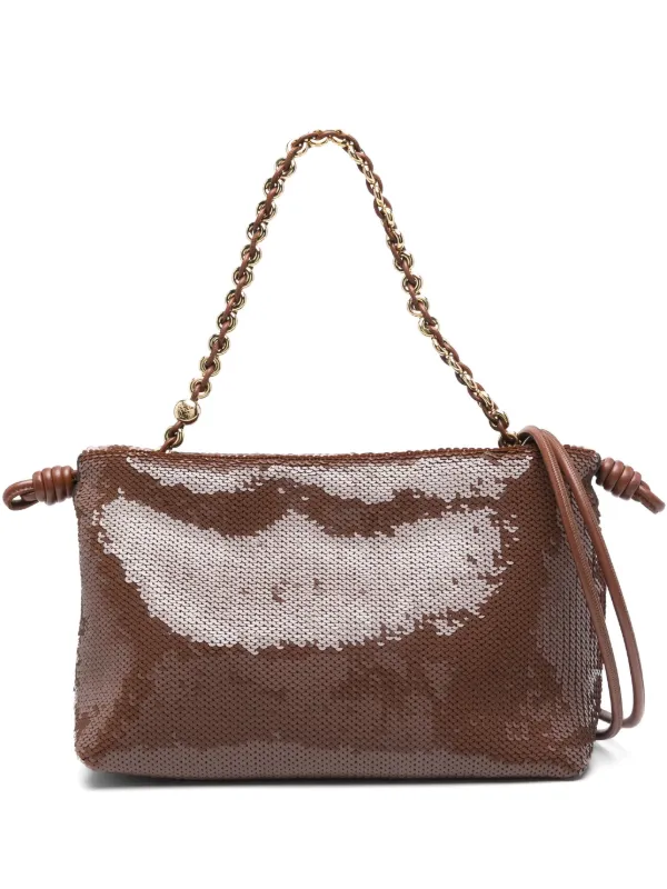 Loewe Flamenco Shoulder Bag in Brown