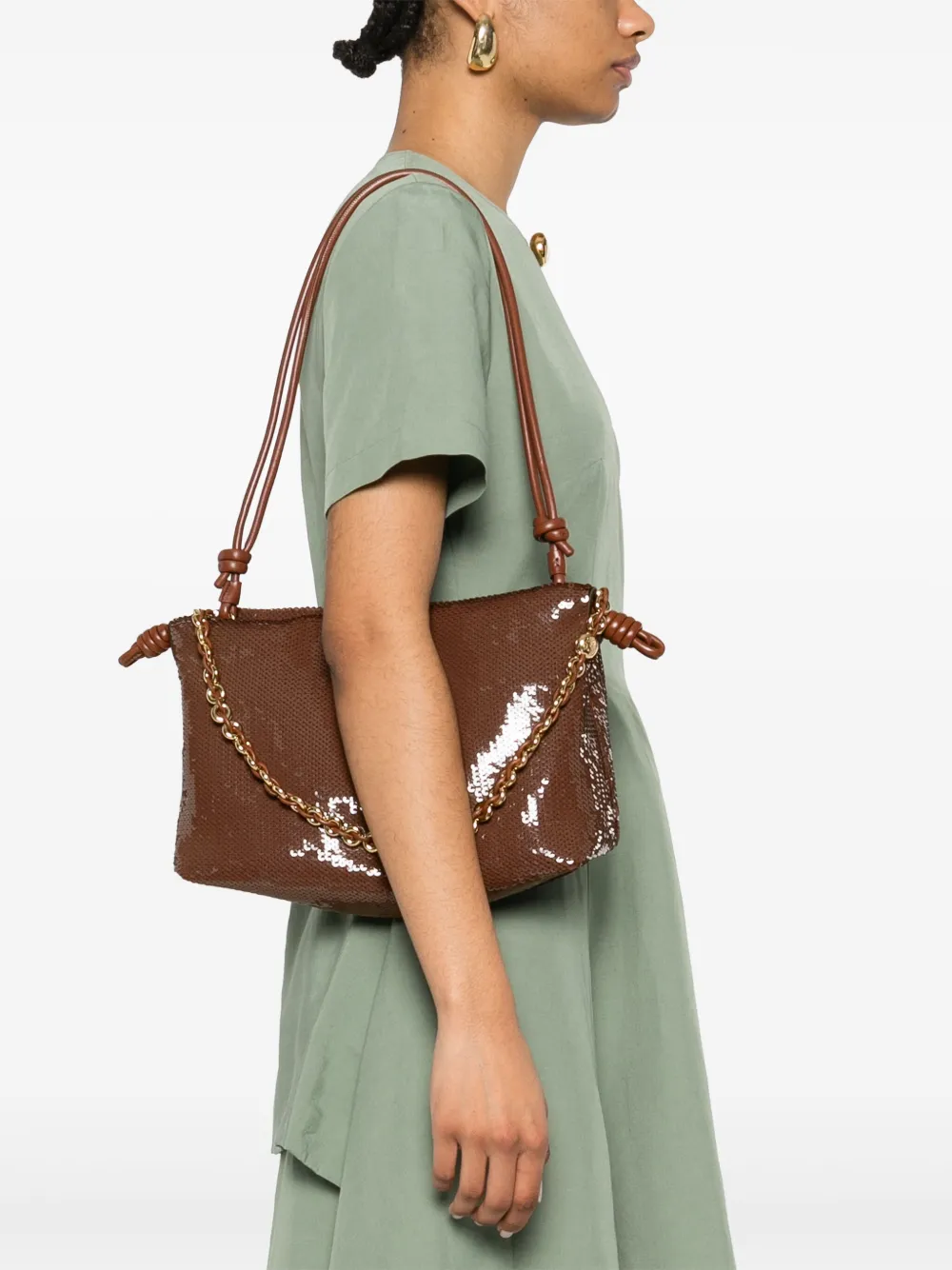 LOEWE Flamenco schoudertas - Bruin