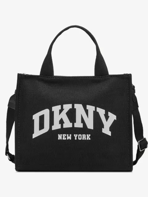 DKNY logo-print tote bag