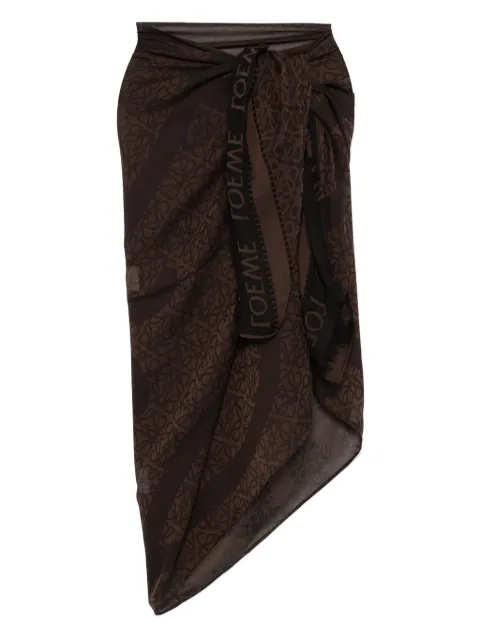 LOEWE Anagram-pattern pareo