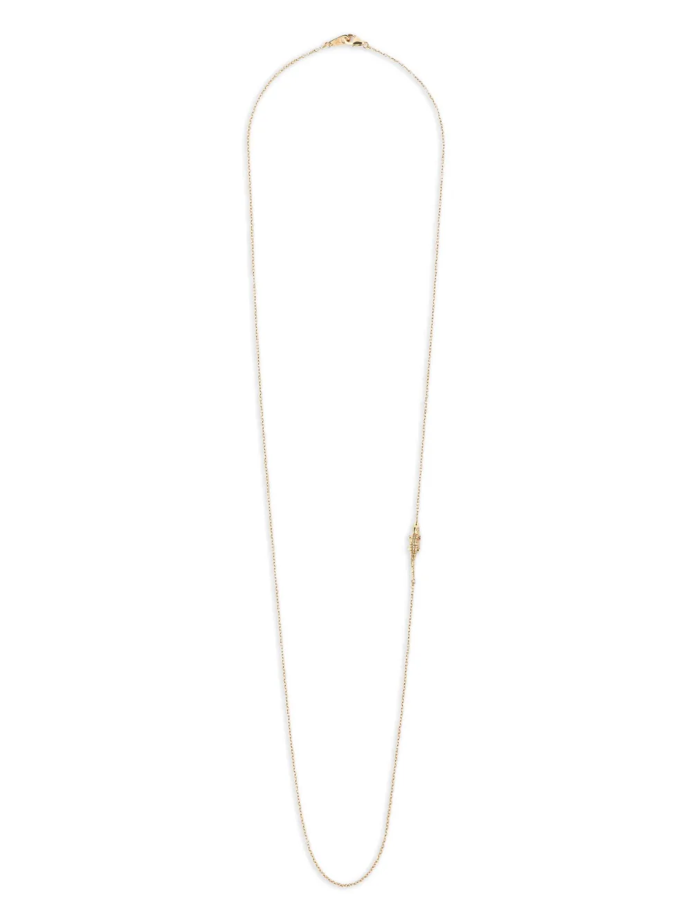 Bibi van der Velden 18K yellow gold Alligator Chain necklace | Gold | Image 1