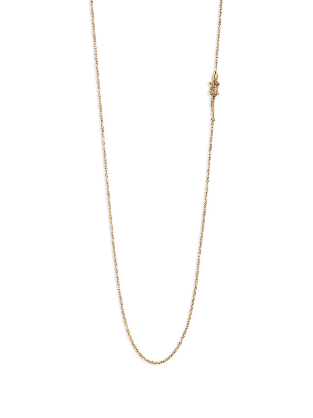 Bibi van der Velden 18K yellow gold Alligator Chain necklace | Image 2