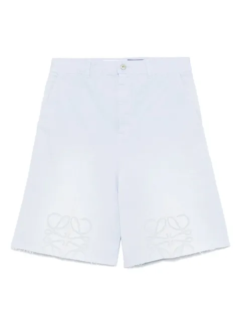 LOEWE debossed-Anagram shorts 
