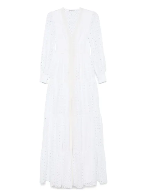 Les Filles d'Eva Creme maxi dress