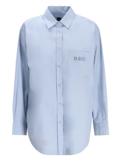 BOSS logo-embellished shirt