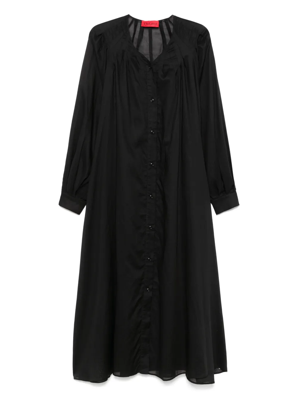 THELATEST Bruge maxi dress | Black | Image 1