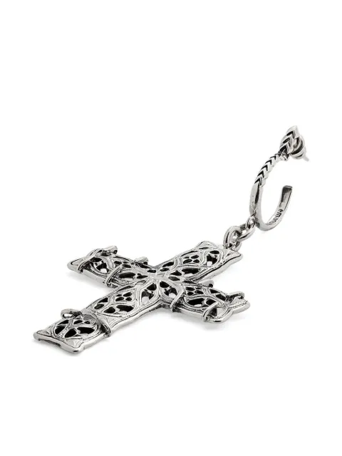 Emanuele Bicocchi Notre-Dame Cross earring