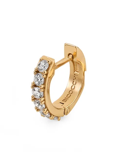 Emanuele Bicocchi crystal hoop earring
