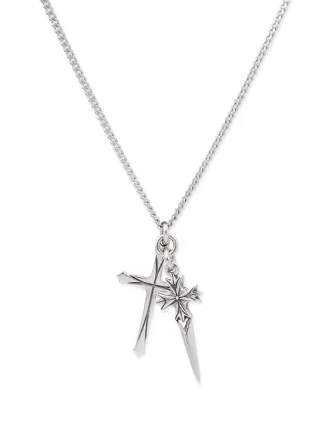 Emanuele Bicocchi Pugnale+Cross necklace