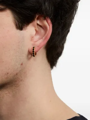 【関税込み】Emanuele Bicocchi イヤリング & ピアス 関税込 エマヌエーレビコッキ シルバー クロス シングル ピアス